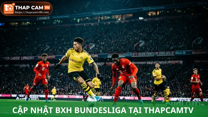 Đồng hành cùng bảng xếp hạng bóng đá Đức Bundesliga 