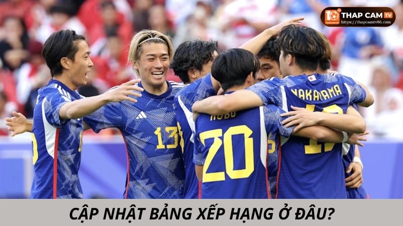 Cập nhật bảng xếp hạng bóng đá ở thapcamtv có gì?