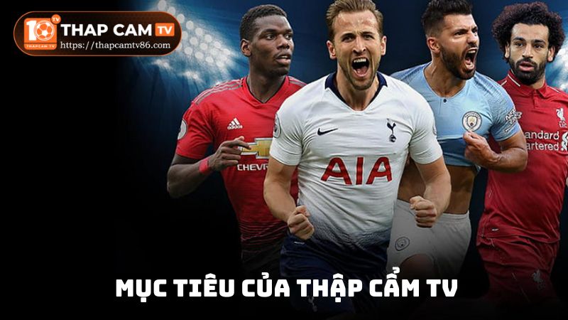 Mục tiêu của thapcamtv là trở thành trang phát sóng trực tiếp thể thao số 1